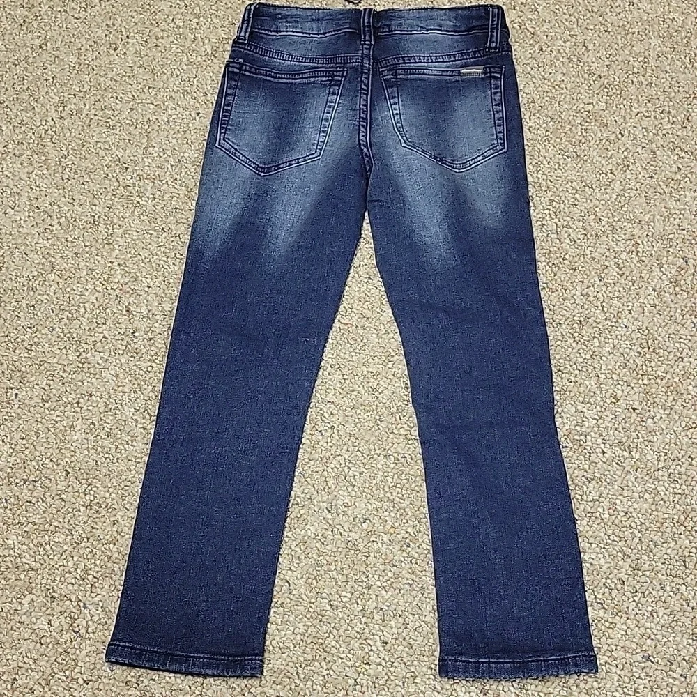 Eddie Bauer Kid's Slim Straight Blue Jeans Sz 6. New With Tags